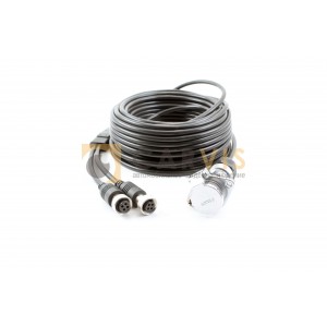 Кабель 2×4-pin (мама) — 2×4-pin (папа) спиральный, 6 метров Кабель 2×4-pin (мама) — 2×4-pin (папа) спиральный, 6 метров