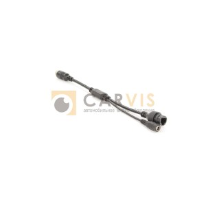 Кабель 6-pin (папа) — RJ45 (мама) + 1 power, 0,2 метра Кабель 6-pin (папа) — RJ45 (мама) + 1 power, 0,2 метра